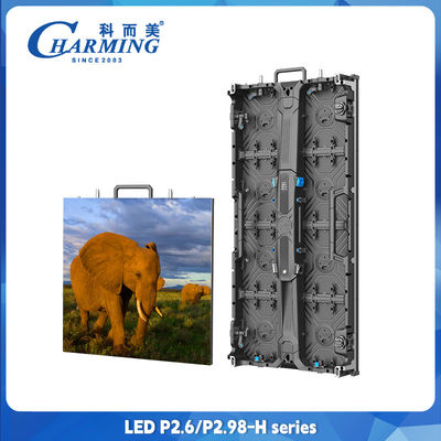 P2.98 P2.6 Indoor Lease LED Display Front Service LED Display met magneet 500x500 kast
