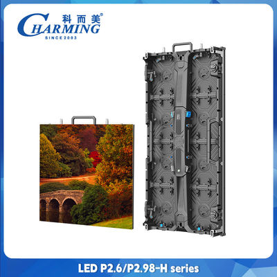 P2.98 P2.6 Indoor Lease LED Display Front Service LED Display met magneet 500x500 kast