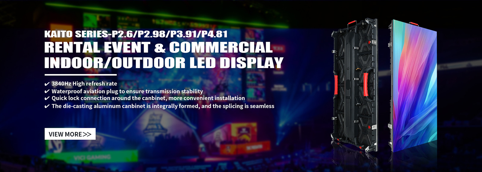 kwaliteit LED-videomuurweergave fabriek