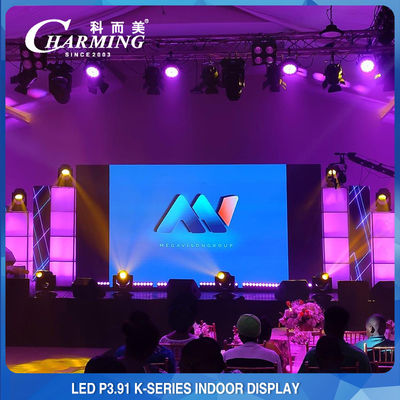 RGB Full Color Indoor Fixed LED Display P3.91 Ultradun Lichtgewicht
