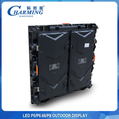 Buiten LED-scherm P5 Hoge helderheid en breed kleurenbereik IP65 waterdichtheid Betrouwbare prestaties voor veeleisende omgevingen