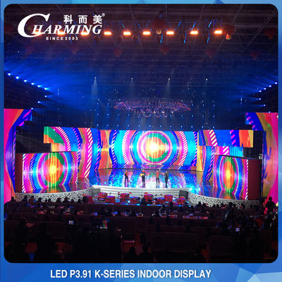 50 / 60Hz Stage Rental LED-display Waterdicht Pixel Merg 3.91MM