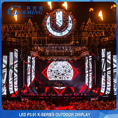 ROHS Outdoor LED Video Wall Display Geen flikkering P3.91 P4.81 P2.6