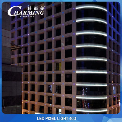 Outdoor Building LED Pixel Lights DC24V 40D SPI Control Duurzaam