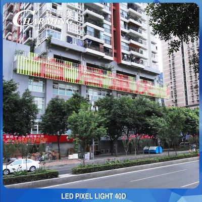 IP68 waterdichte huisgevelverlichting, DC24V Full Color Pixel LED