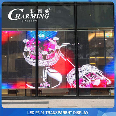 Stofdichte HD Transparante LED Video Wall Window Display Lichtgewicht P3.91