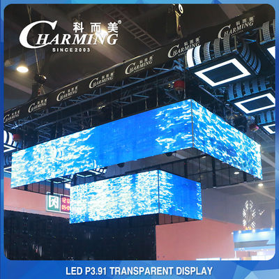 230W Anti Collision LED-scherm Transparant, SMD2020 Zie door LED-paneel