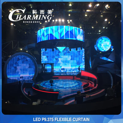 Ultralicht 135W flexibel LED-schermpaneel, waterdichte Flex LED-videomuur
