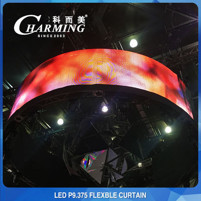 SMD3528 135W dun flexibel LED-scherm, ultraslank flexibel LED-videodisplay