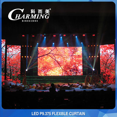 Full Color RGB LED flexibel schermgordijn HD P9.375 Ultradun