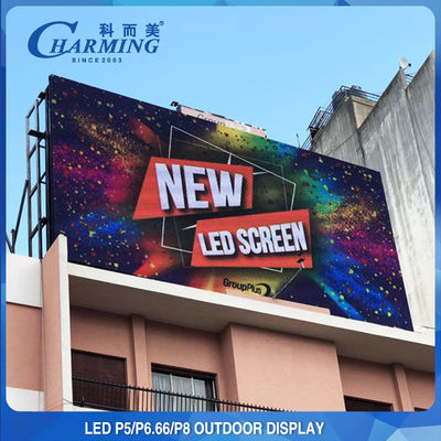 1200W P5 P8 Outdoor LED-videomuur waterdicht voor reclame