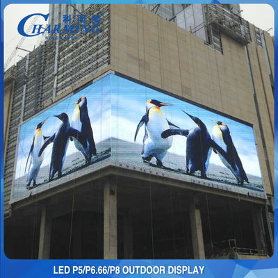 SMD2525 Advertising Outdoor LED Video Wall Scherm P4 P5 P8 Waterdicht