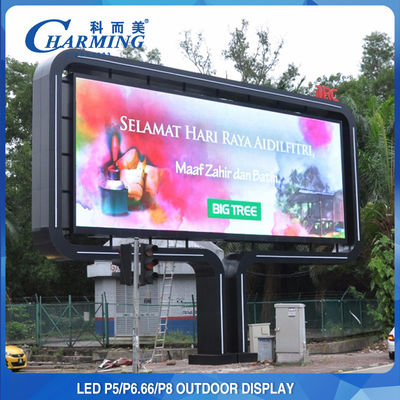 SMD2525 Advertising Outdoor LED Video Wall Scherm P4 P5 P8 Waterdicht