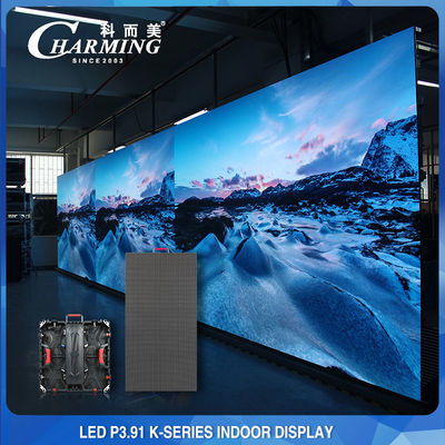 Anti-slijtage 256x128 LED Indoor Video Wall 3840HZ P3.91 Anti Collision