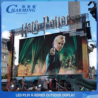 Novastar-systeem LED P3.91 Buiten LED-scherm LED-videowandscherm Verhuur scherm