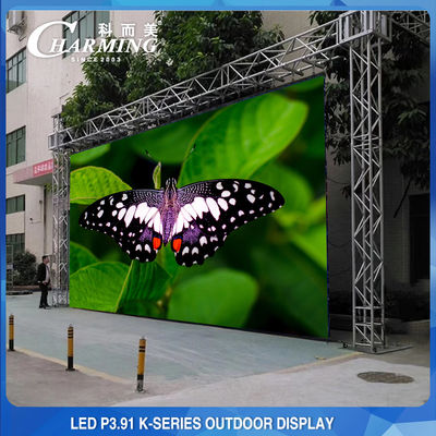Buiten podium led muur P3.91 Huur Led Display 4K hoge helderheid