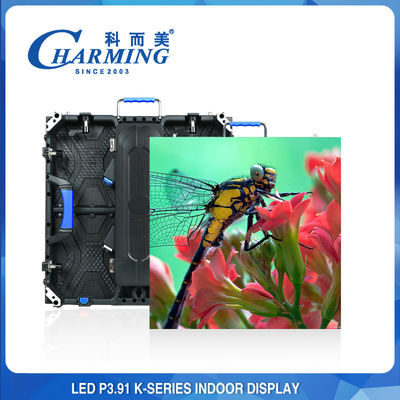 P3.91 Videowandscherm met LED-inrichting, instelbare radian snelle levering