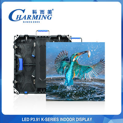 P3.91 Videowandscherm met LED-inrichting, instelbare radian snelle levering