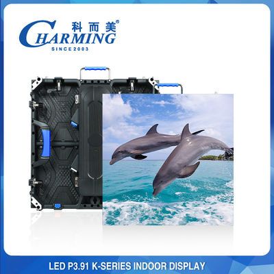 P3.91 Videowandscherm met LED-inrichting, instelbare radian snelle levering