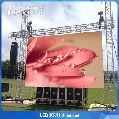 H-serie P3.91 Huur LED-scherm 500*1000mm IP65 Digitaal