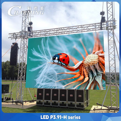 Multifunctionele verhuur LED-paneel 12 bit voor openlucht evenementen podiumconcerten