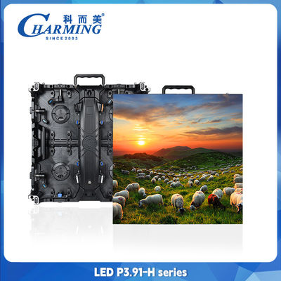 P3.91 Buitenverhuur LED-videowanddisplay Aluminiumlegering H-serie IP65