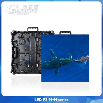 Buitenverhuur LED-scherm Aluminiumlegering P3.91 Full Color LED Video Wall