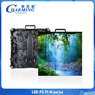 16 bit P3.91 Outdoor Lease LED Video Wall Display IP65 H Series SMD1921