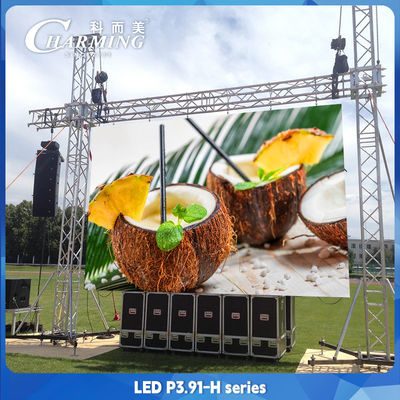 Verhuur P3.91 LED-scherm digitaal voor disco-party club bar dj show podiumverlichting 500*1000mm