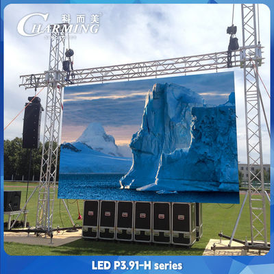 3.91 mm Buiten LED Video Wand Display Breed Zien Hoek 4k Vernieuwingssnelheid