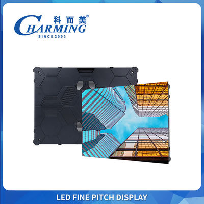 High-end indoor LED-scherm voor auditoriums en galeries 8K, onderhoud aan de voorzijde, 6 pixelpitches, flexibele maten