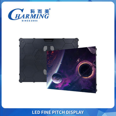 High-end indoor LED-scherm voor auditoriums en galeries 8K, onderhoud aan de voorzijde, 6 pixelpitches, flexibele maten