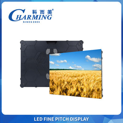 Modulaire LED-scherm voor binnengebruik voor vaste installatie, 8K verversing, Magnetische toegang aan de voorkant, Klaar voor splicing in meerdere formaten