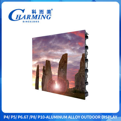P4 P6 P8 Reclame Buiten IP65 Led Scherm Met 3840Hz