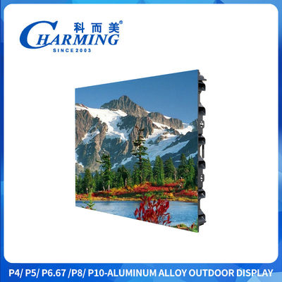 SMD2525 Screen Led Outdoor 3D Led Screen P4 Videoes P6 P8 Outdoor Led Display Screen Met 5500 hoge helderheid