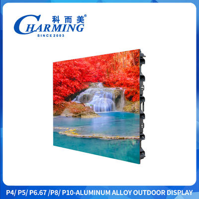 SMD2525 Kinetic Led Screen P4 Street Montage 960x960mm Led Display Screen met 100000 uur levensduur