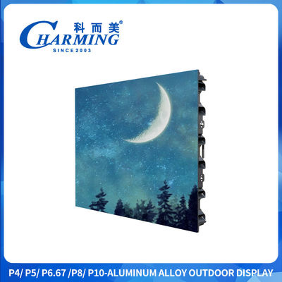 3d P4 Outdoor Led Display 960x960mm Outdoor Led Screen Advertising Met 240x240 resolutie
