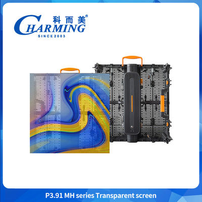 Transparent Flexibel Led Display P3.91MH Series Transparent Screen Ultradun waterdicht Transparent Screen