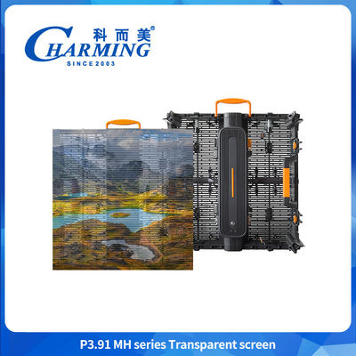 Ultralicht volledig waterdicht IP65 hoog transparantie 4K LED buitenscherm P3.91-7.81