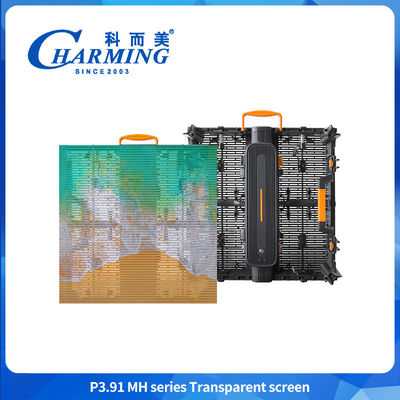 Winkelcentrum 3.91mm Hd Transparent Screen Waterdicht LED Video Wall Voor Reclame
