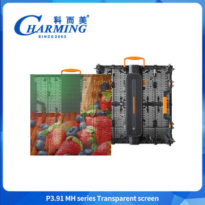 Buitenshuis Vaste SMD LED Display Screen Transparent Glass Led Video Wall 4K