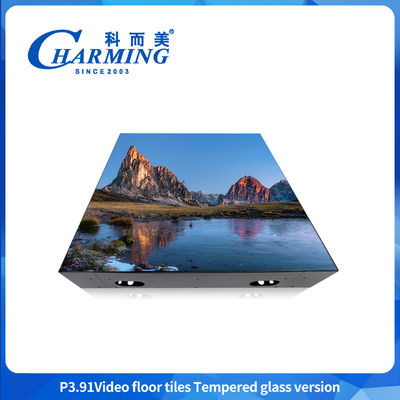 Led Display P3.91 Indoor Led Panel voor reclame GOB+Glasoppervlak HD Floor Screen Dance