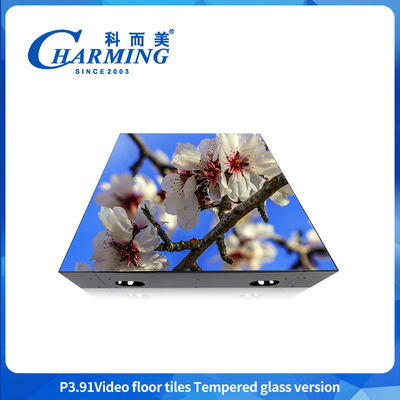 TOP Hotsale Dj Disco Panel Tile Toughened Glass Light Up 3d Led Dance Floor Video Light Waterdicht