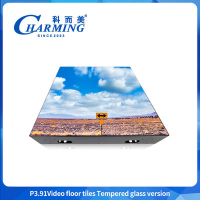 P3.91 GLASS DANCE FLOOR RAPID HOUSING MAINTENANCE HIGH-DEFINITION DISPLAY Uniformity van de warmte geleiding