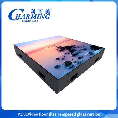IP65 Disco Dance Floor Pixel Pith P3.91MM Light Up Dance Floor tegels