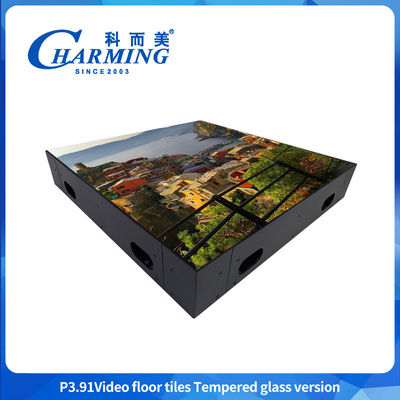 500X500Mm Indoor P3.9 Interactieve Bühne Dansvloer Led video muur Display Video tegels Scherm Voor bar evenementen Tradeshow