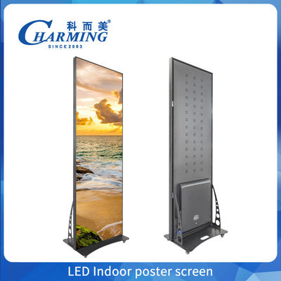 Draagbare Smart Wifi Stand Hd P1.86 P2 Digitale advertentie LED-poster-schermen