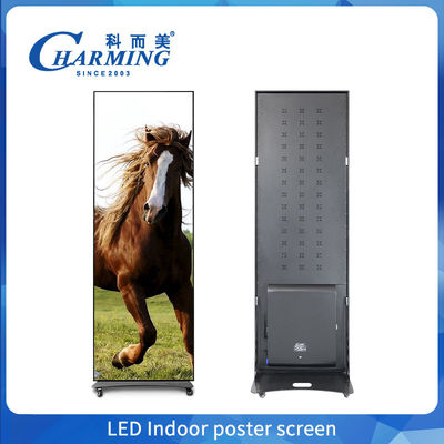 Nieuw ontwerp P1.8 P2 P2.5 LED Video Poster Indoor Exhibition LED Spiegel Poster Reclame Display Screen