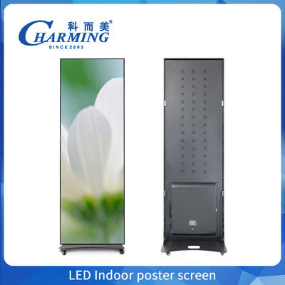 Nieuw ontwerp P1.8 P2 P2.5 LED Video Poster Indoor Exhibition LED Spiegel Poster Reclame Display Screen