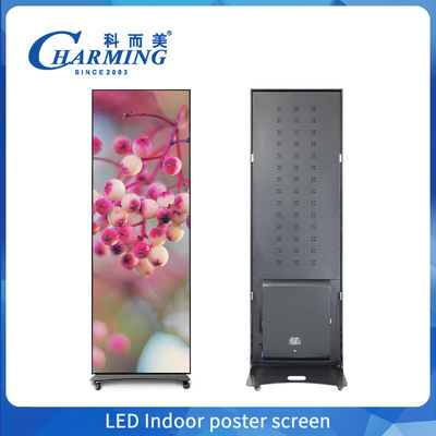 HD LED Indoor Full Color Poster LED Display P1.86 P2 P2.5 P3 Vloer Staand Digitaal Scherm Poster Scherm
